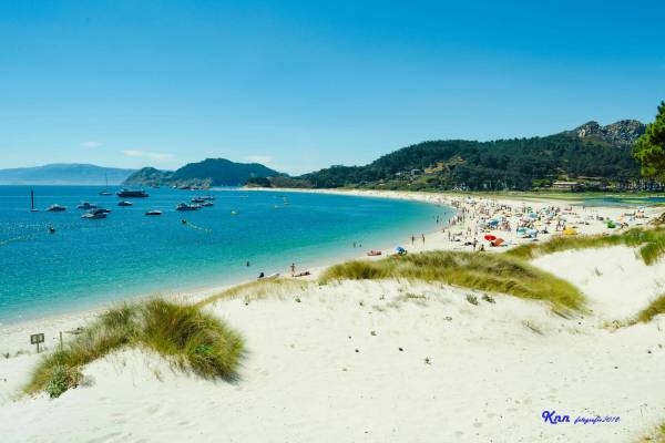 El tesoro de las Rías Bajas gallegas: Islas Cíes.